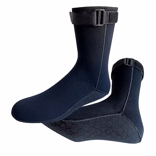 Lange wasserdichte Neopren-Tauchstiefel, Speerfischer-Strandsocken für Erwachsene