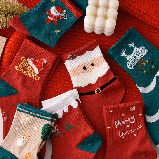 Guter Preis, Familienfeiertags-Weihnachtspartydekorationen, Weihnachtsmannsocke